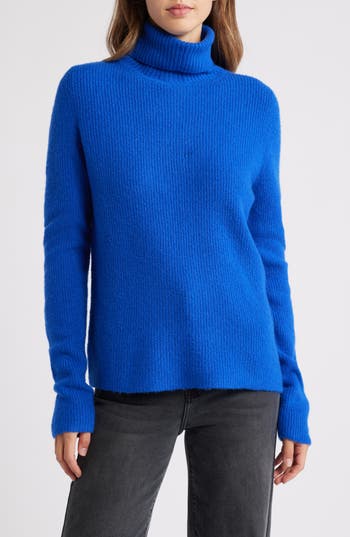Caslon ® Rib Turtleneck Sweater