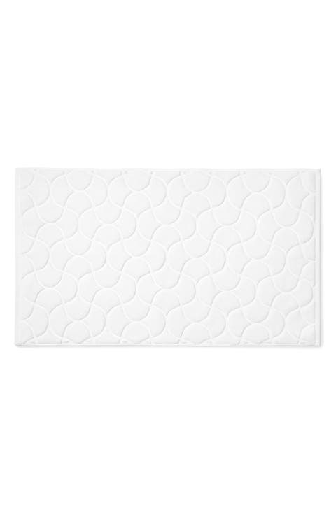 Oasi Scalloped Cotton Tub Mat