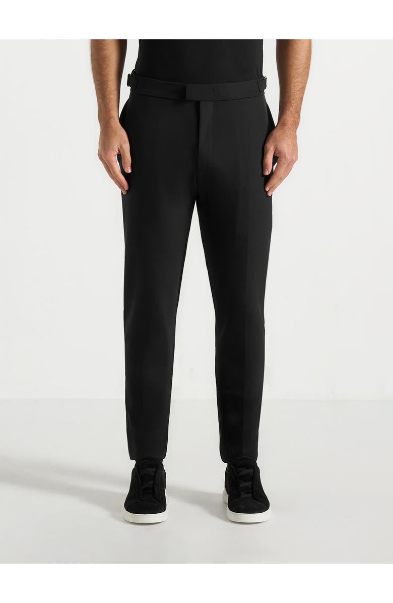 Manière De Voir Aiden Slim Fit Stretch Trousers, Alternate, color, Black