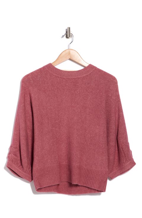 Seed Stitch Dolman Sweater