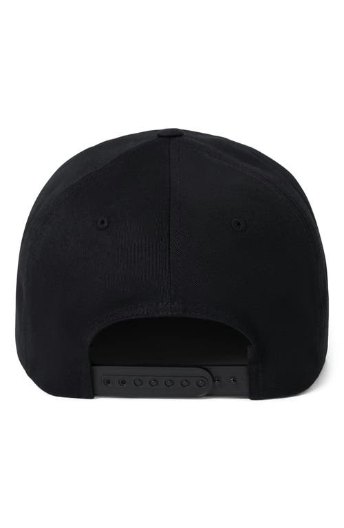Brixton Waller Hp Snapback Baseball Cap In Black