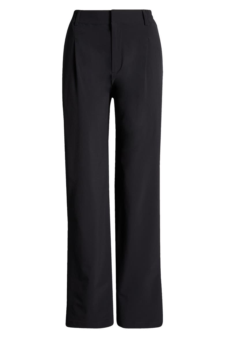 Pursuit Relaxed Fit Pants, Alternate, color, BLACK