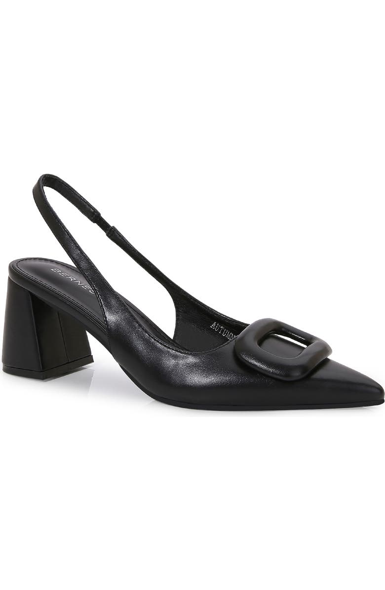 BERNESS Autumn Slingback Pump, Main, color, Black