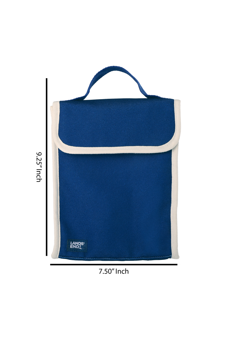 Small Cooler Bag Polyester Canvas, Soft Cooler Lunch Box for Women and Men, Alternate, color, Navy
