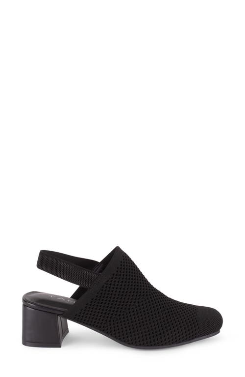 Tahari Acropolis Slingback Mule In Black