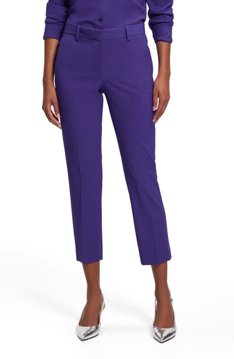Treeca Wool Crop Trousers