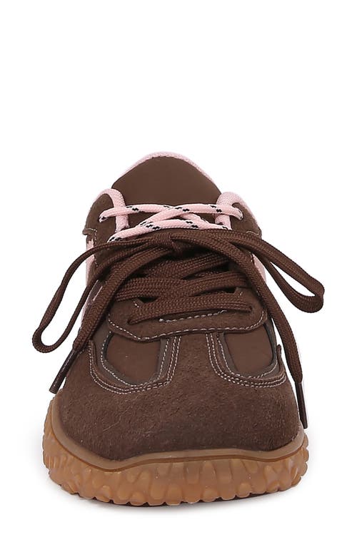 Berness Double Lace Sneaker In Brown