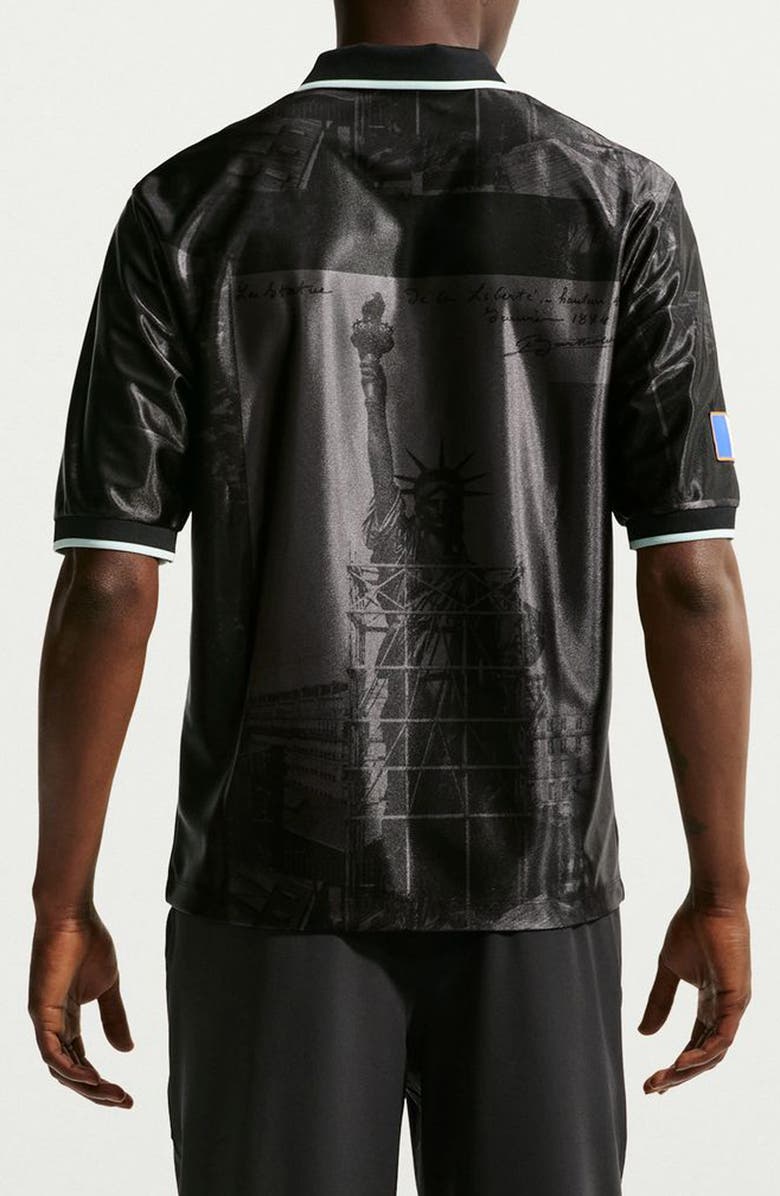 Nike FFF Dri-FIT<sup>®</sup> Energy Graphic Performance Top, Alternate, color, Anthracite/ Igloo