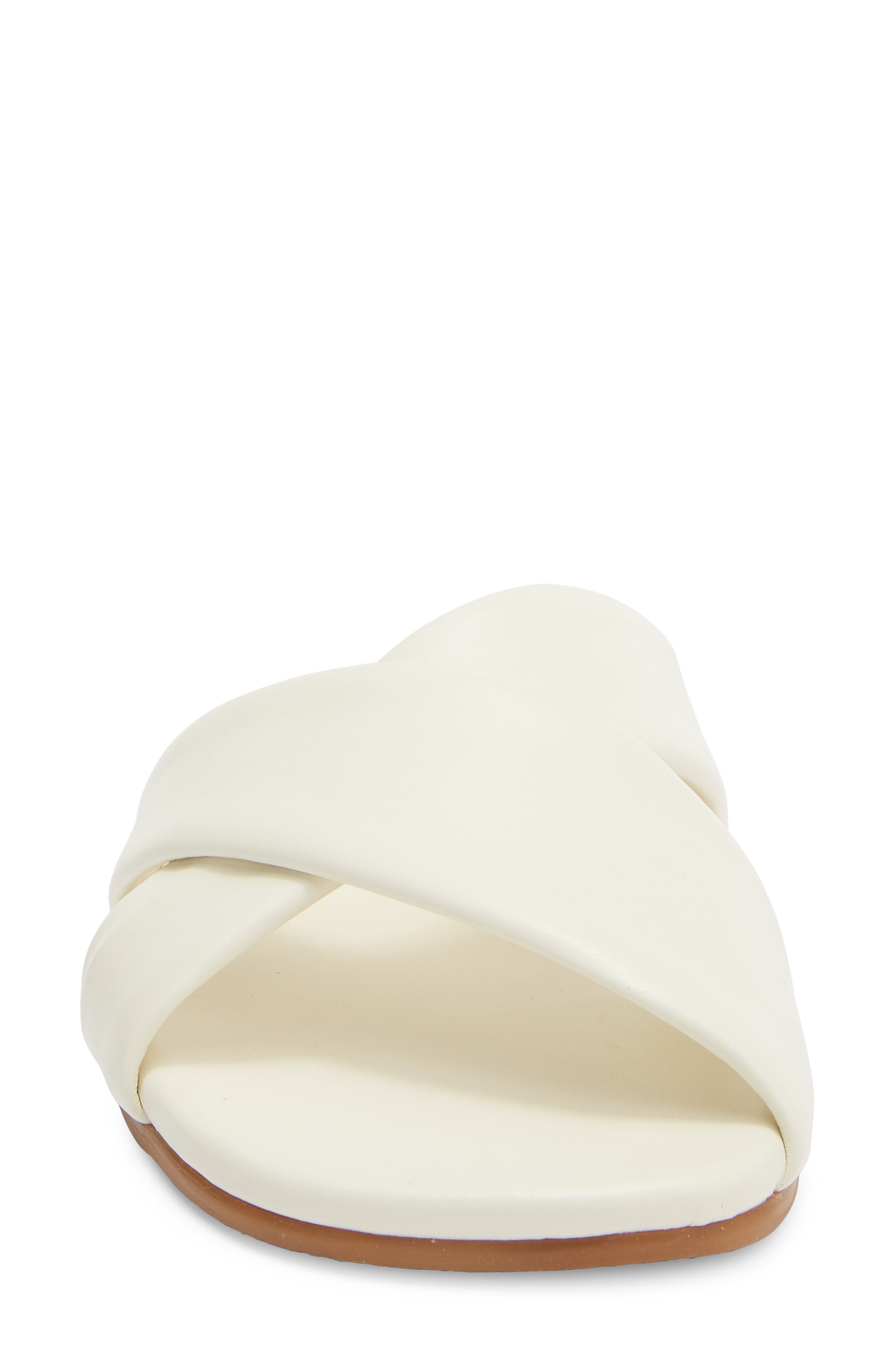 Beek Fernbird Slide Sandal, Alternate, color, Vanilla