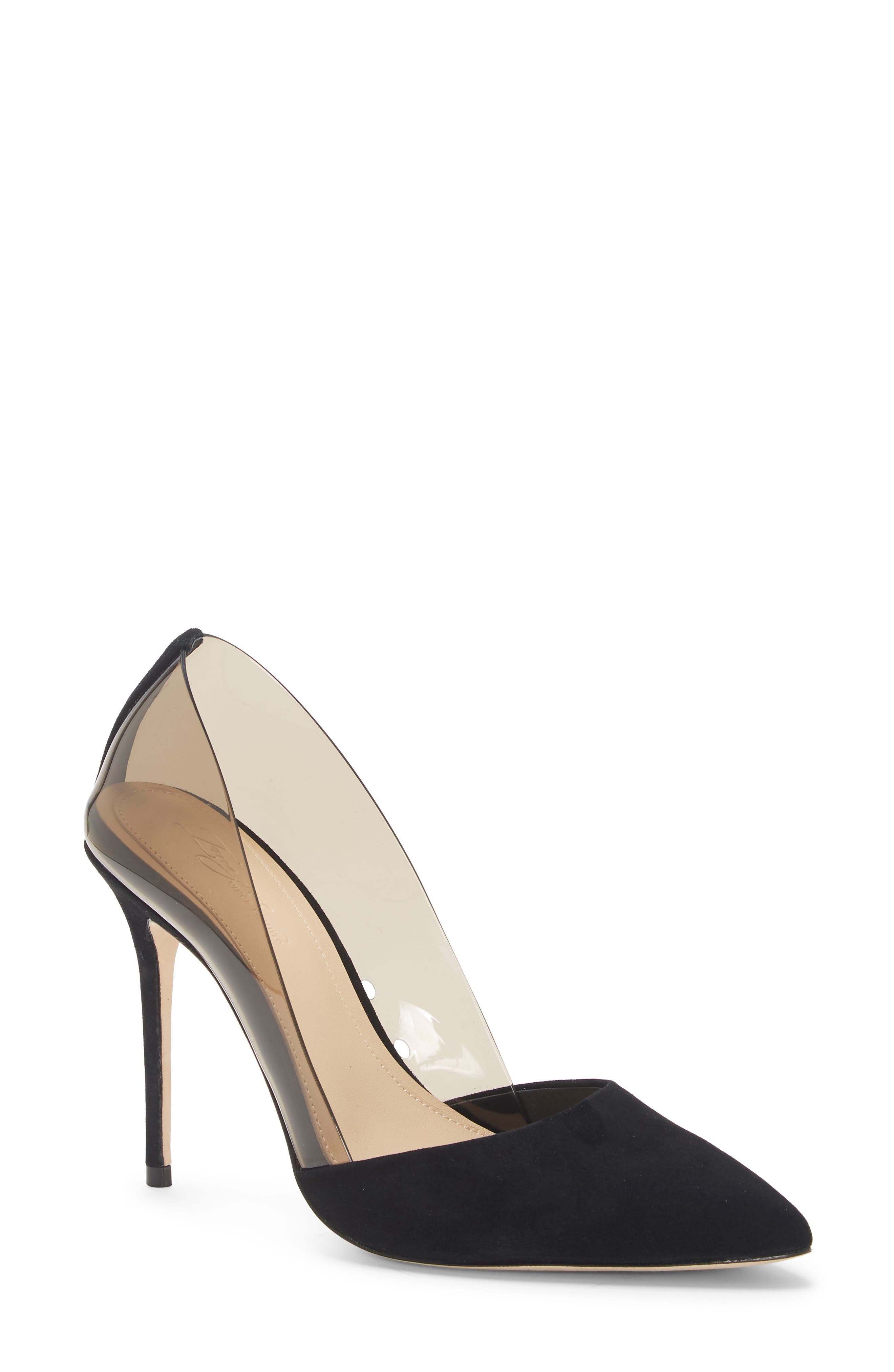 Imagine by Vince Camuto Ossie Clear Pump, Main, color, 
