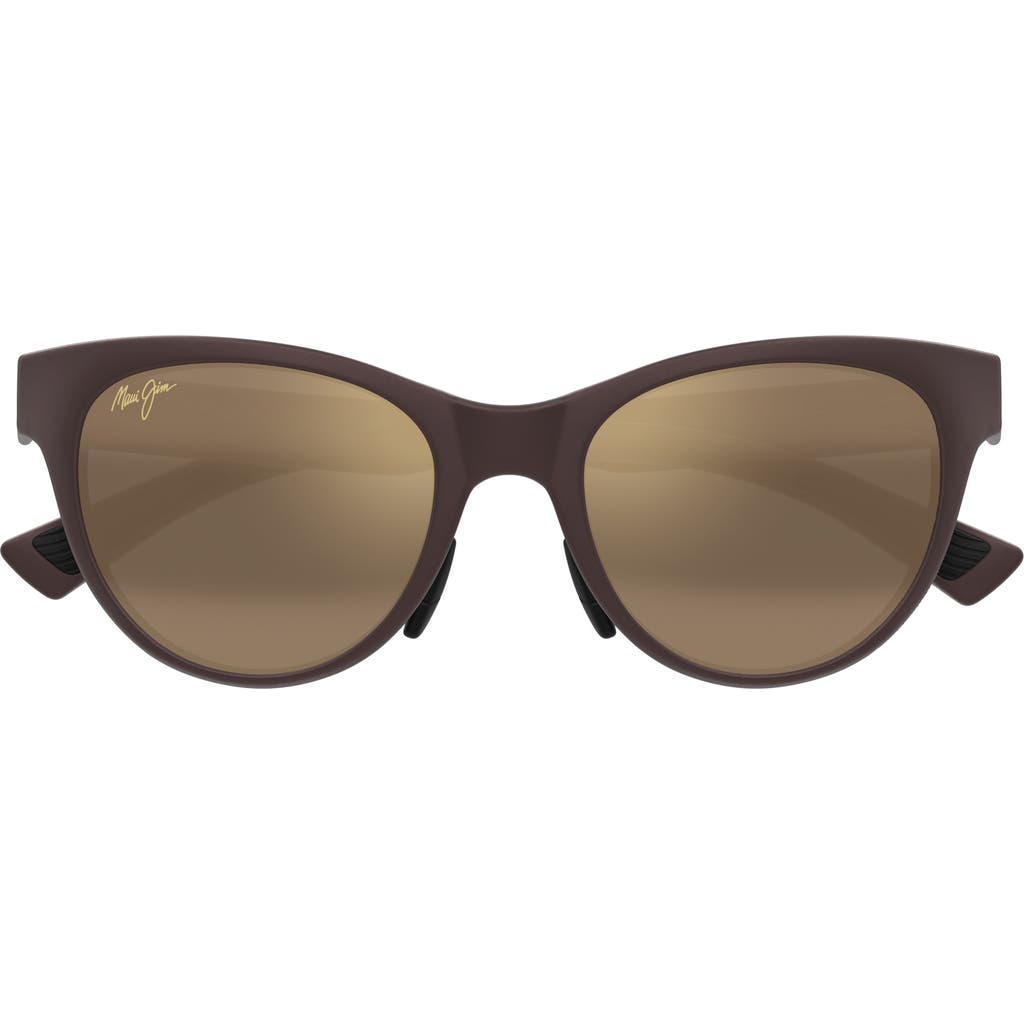 Maui Jim Hulahe 52mm Polarizedplus2® Wrap Sunglasses