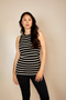  Black/White Stripe