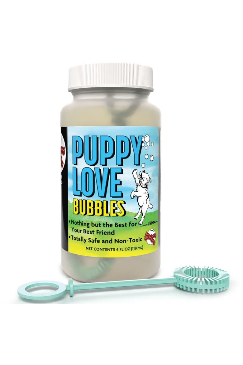 Puppy Love Bubbles Bacon & Peanut Butter Scented 4oz Bottles, 2 Pack, Alternate, color, Multicolored