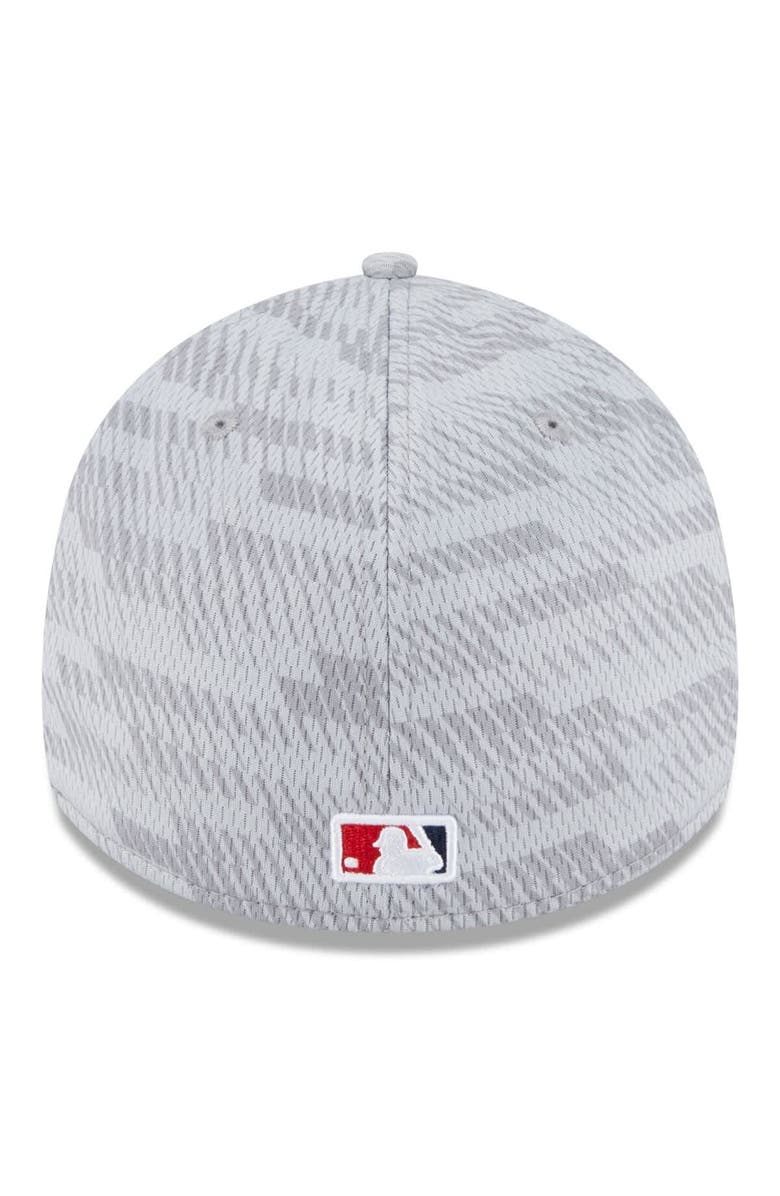 New Era Men's New Era Gray Washington Nationals 2025 MLB Clubhouse 39THIRTY Flex Hat, Alternate, color,