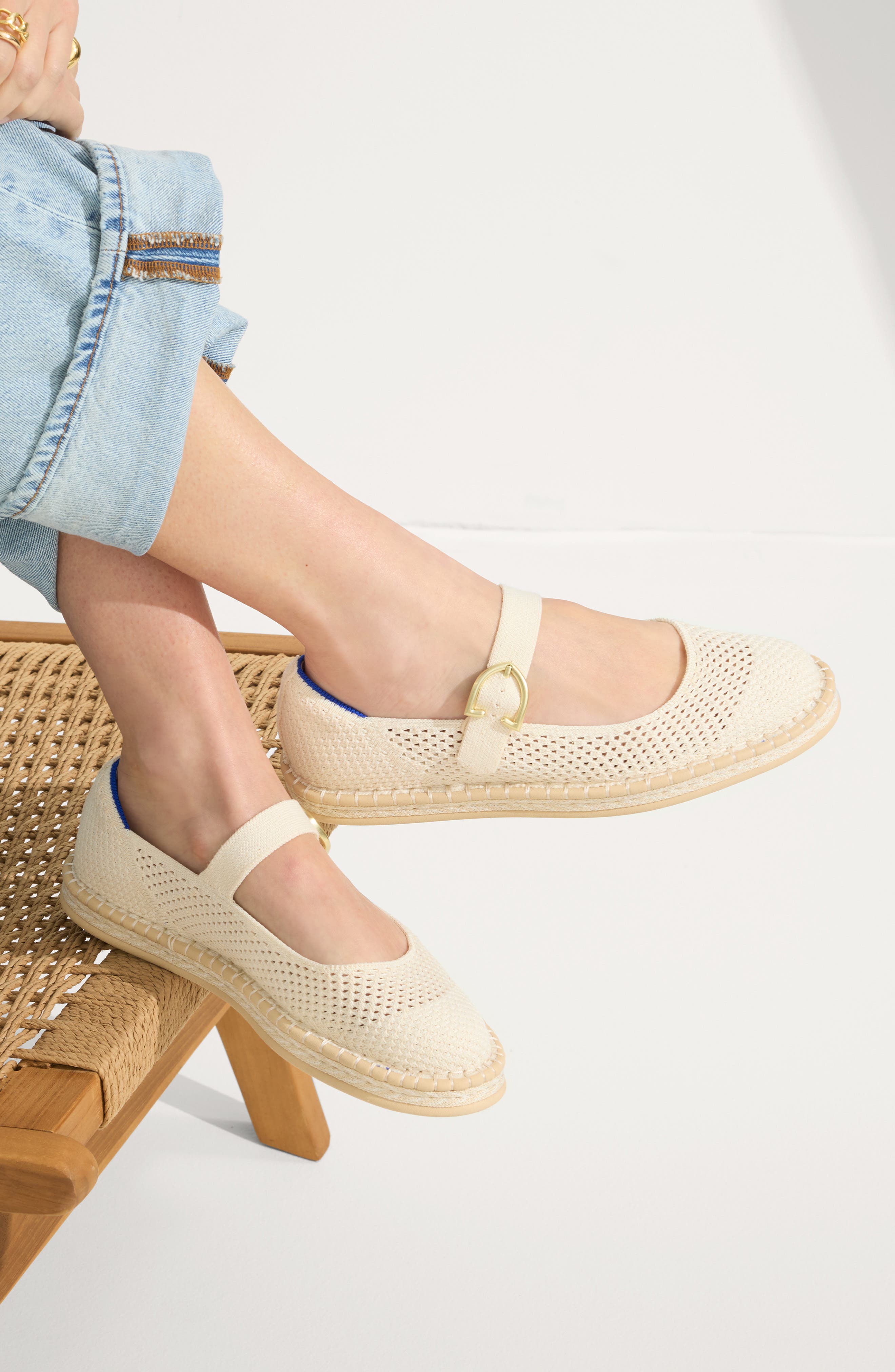 The Espadrille Mary Jane, Alternate, color, JASMINE