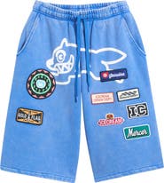 ICECREAM Choco Cotton Drawstring Shorts