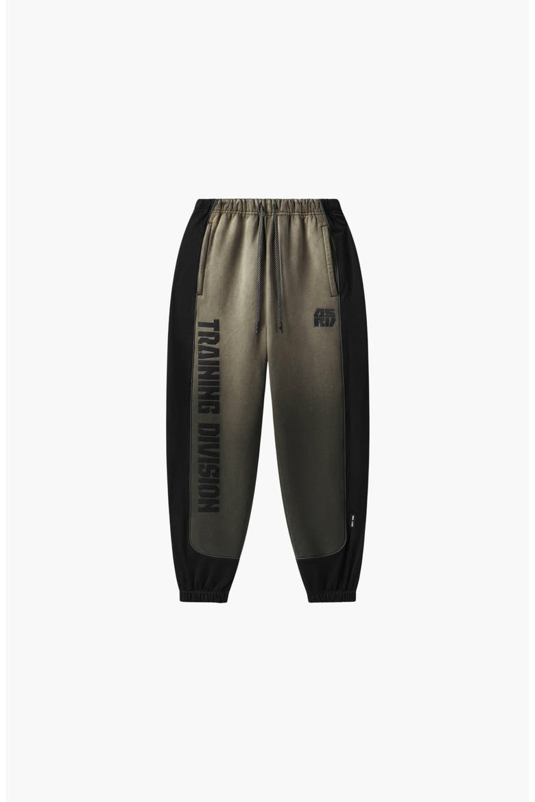 Tech Terry Mesh Panel Sweatpants, Alternate, color, Olive "Blade TD"