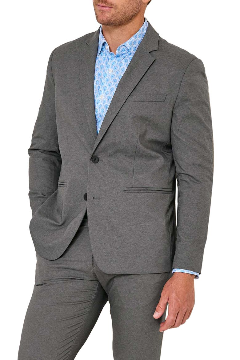 On Par IslandZone® Sport Coat, Main, color, COAL
