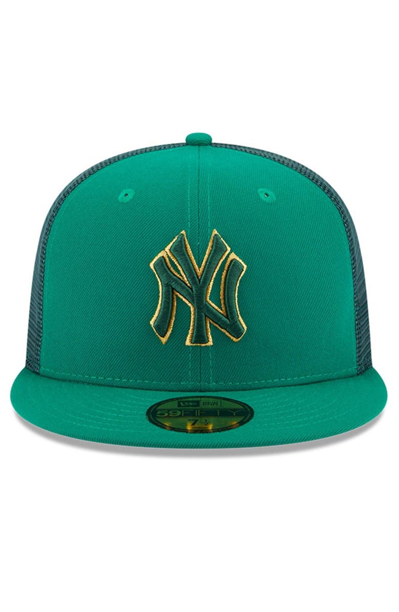 New Era Men's New Era Kelly Green New York Yankees 2023 St. Patrick's Day 59FIFTY Fitted Hat, Alternate, color,