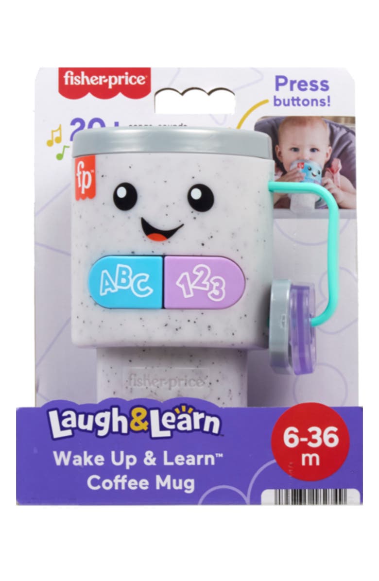 FISHER PRICE Wake Up & Learn Coffee Mug, Alternate, color, Multi