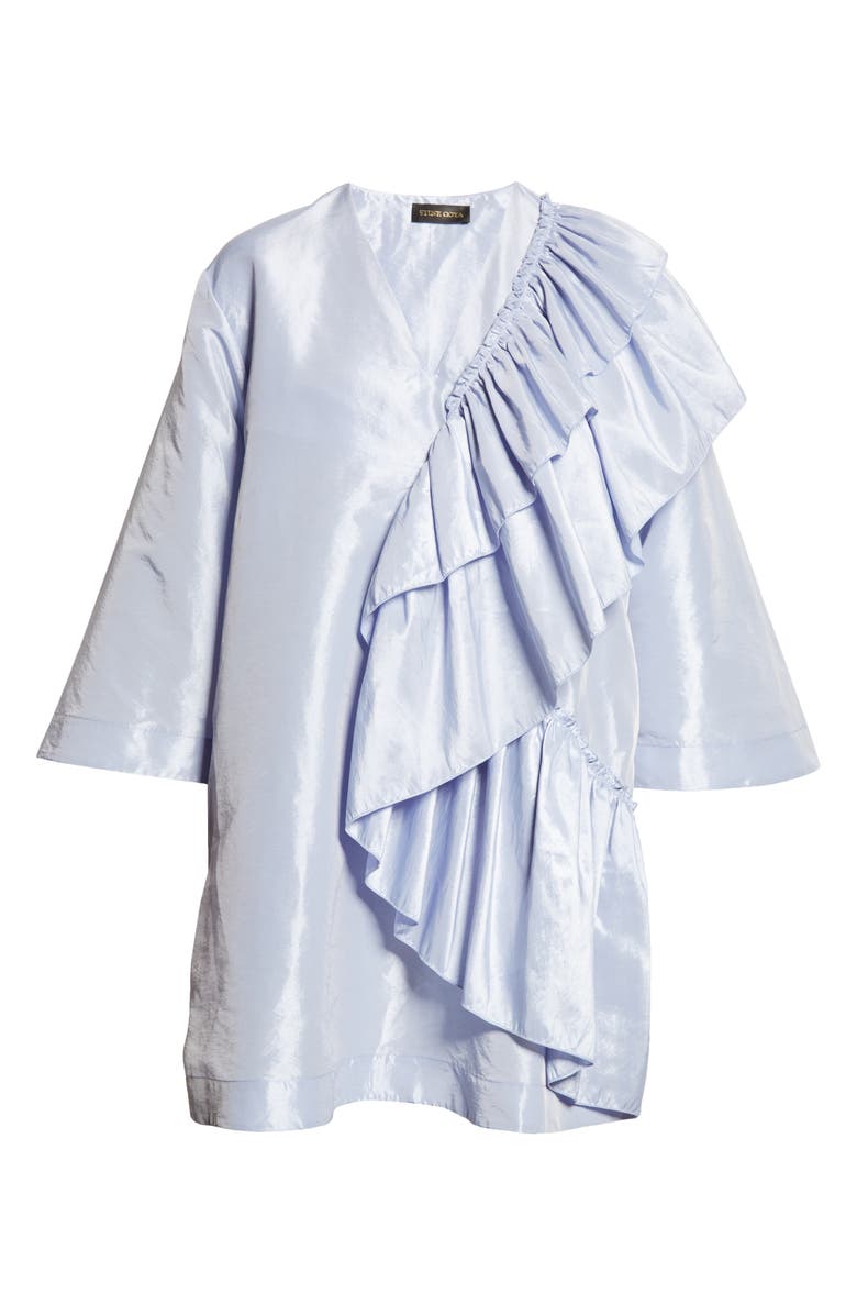 Stine Goya Marina Ruffle Taffeta Minidress, Alternate, color, 