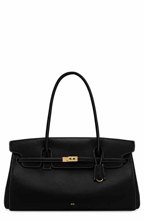 Large Yara Faux Leather Shoulder Bag