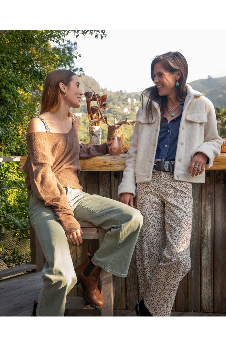 Carve Designs Rhea Boucle Trucker, Alternate, color, Birch