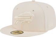 New Era Men's New Era Cream Buffalo Bills Color Pack 59FIFTY Fitted Hat