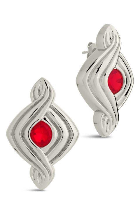 Danish Cubic Zirconia Drop Earrings
