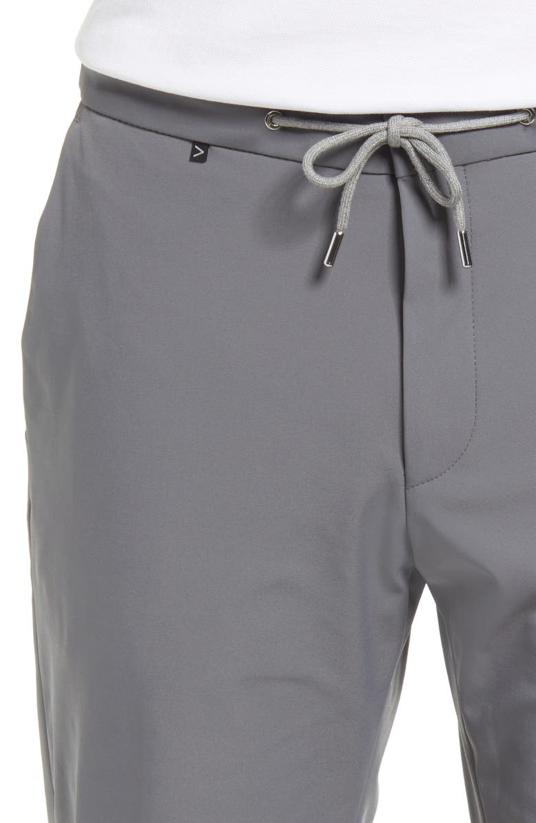 BOSS Genius Drawstring Dress Pants, Alternate, color, 
