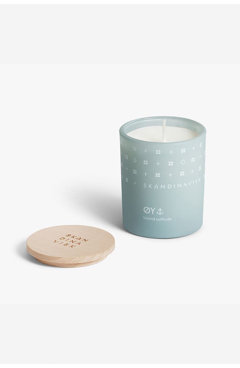 SKANDINAVISK ØY Scented Candle 65g, Alternate, color, Green