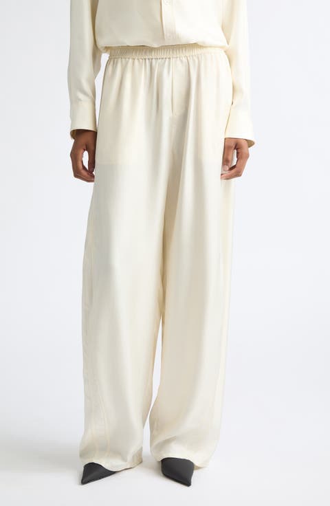 Silk Track Pants