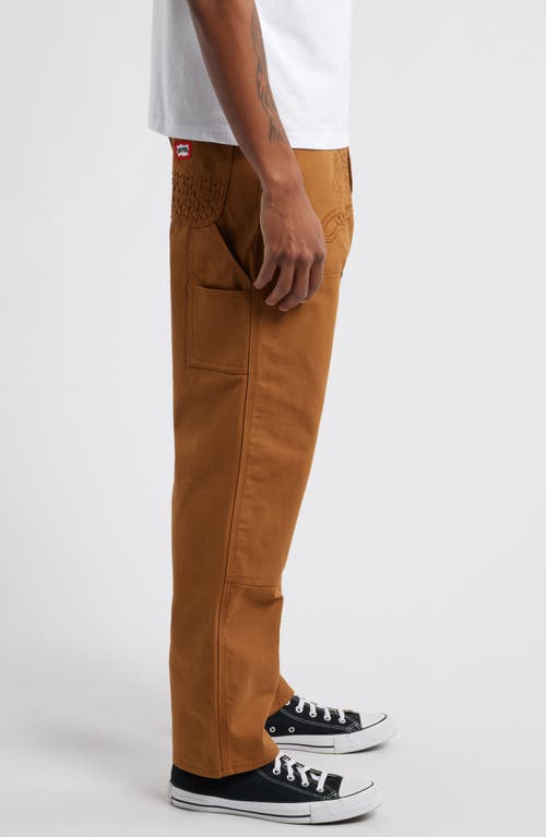 ICECREAM ICECREAM VANILLA FIT COTTON CANVAS CARPENTER PANTS