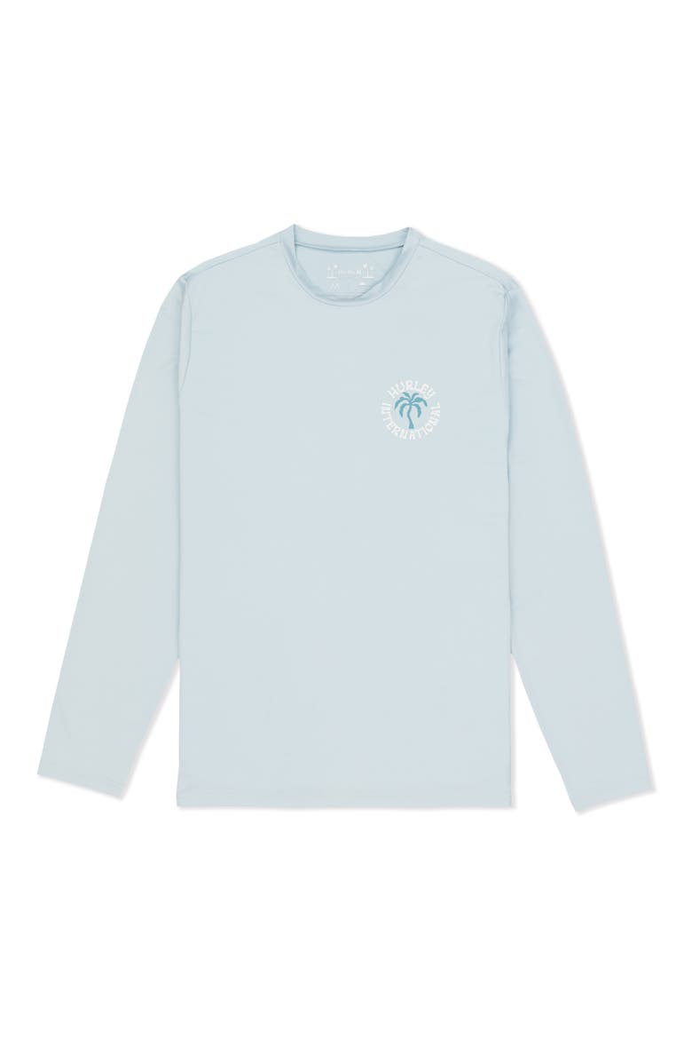 Hybrid Long Sleeve Graphic T-Shirt, Alternate, color, ICELAND HEATHER