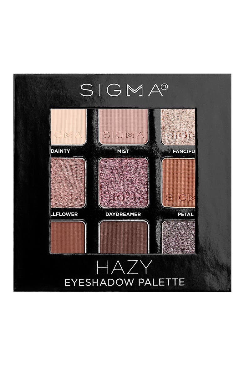 Hazy Eyeshadow Palette, Alternate, color, NO COLOR
