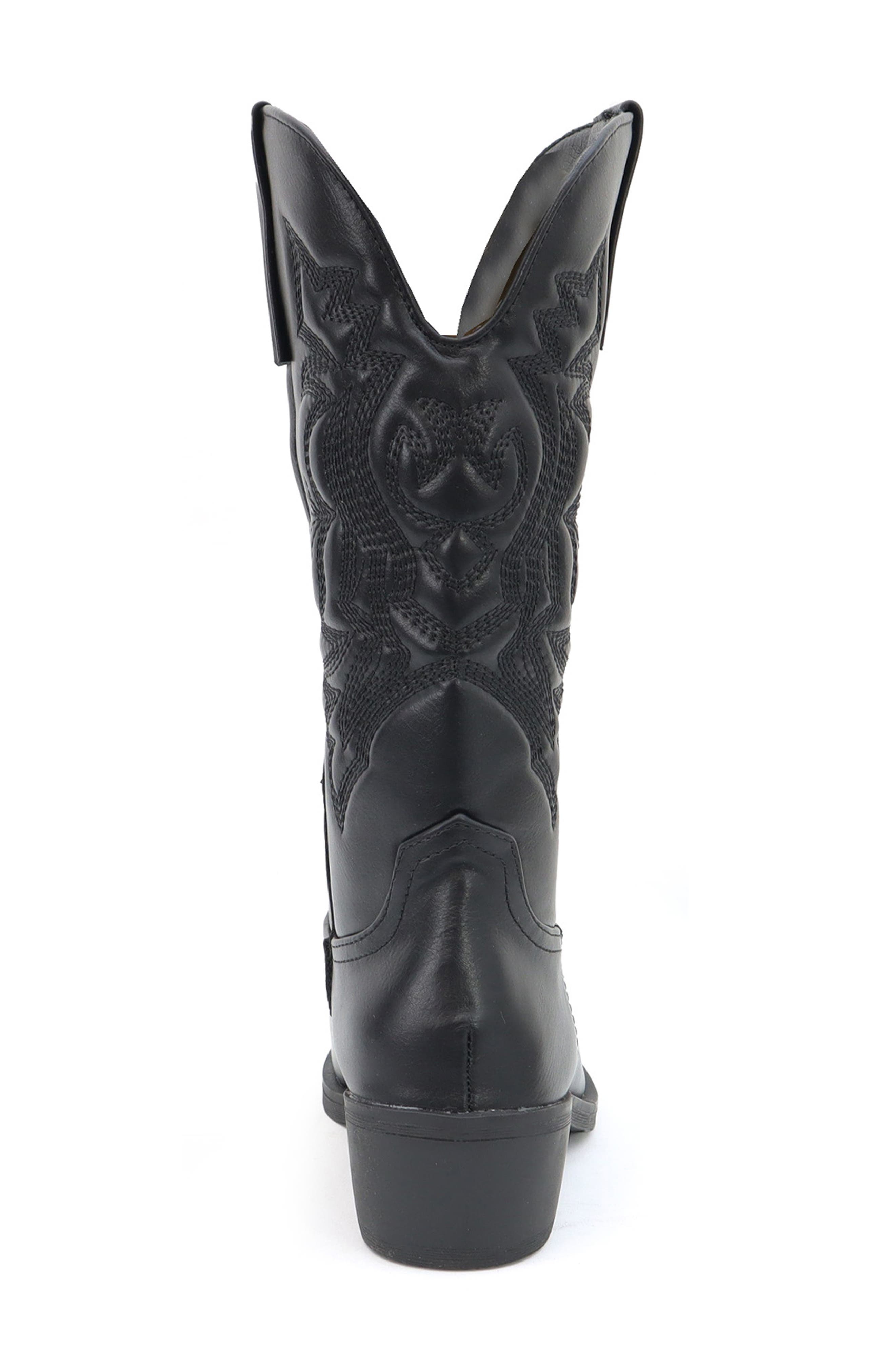 YOKI Gilard Western Boot, Alternate, color, Black