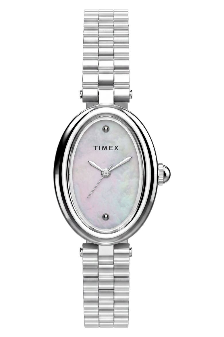 Cavatina Luxe Bracelet Watch, Main, color, SILVER