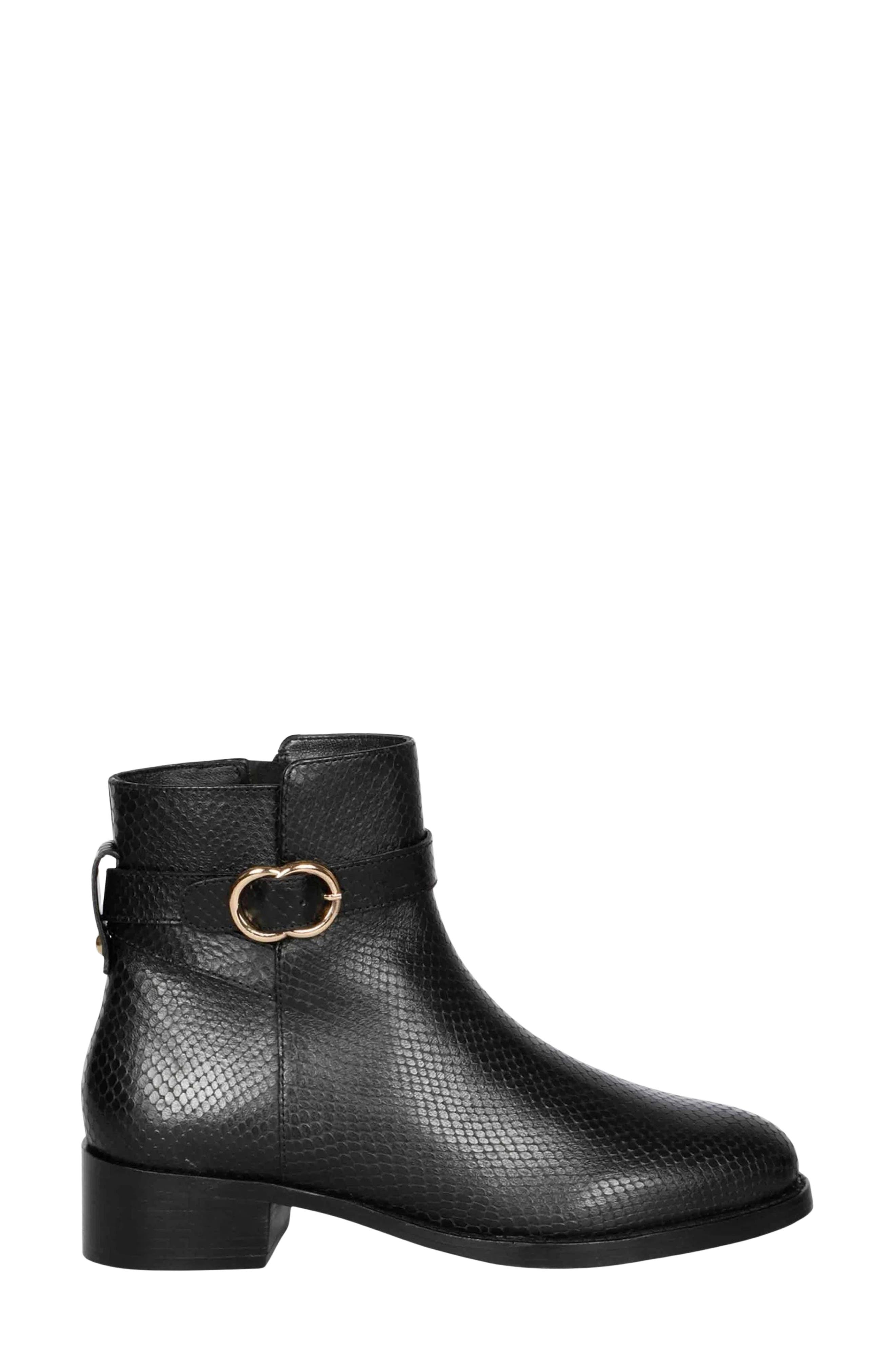SAINT G Eleanor Bootie, Alternate, color, Black