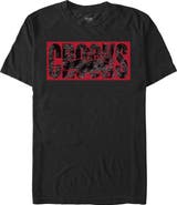 Crooks & Castles Men's Crooks & Castles Tiger Fur Red Print Graphic T-Shirt