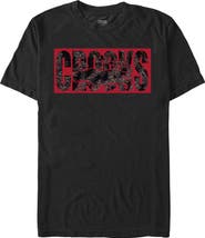 Crooks & Castles Men's Crooks & Castles Tiger Fur Red Print Graphic T-Shirt