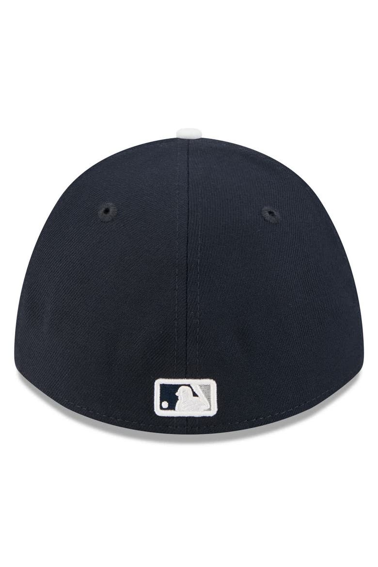Men's New Era  Navy/White New York Yankees 2026 Spring Training M-Crown 39THIRTY Flex Hat, Alternate, color, Navy
