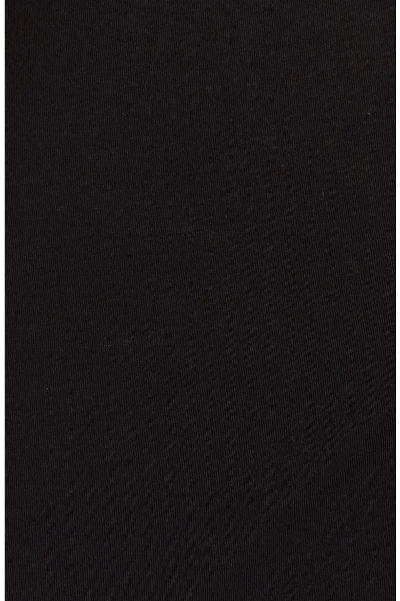'Cassie' Cotton & Modal Pajamas, Alternate, color, BLACK
