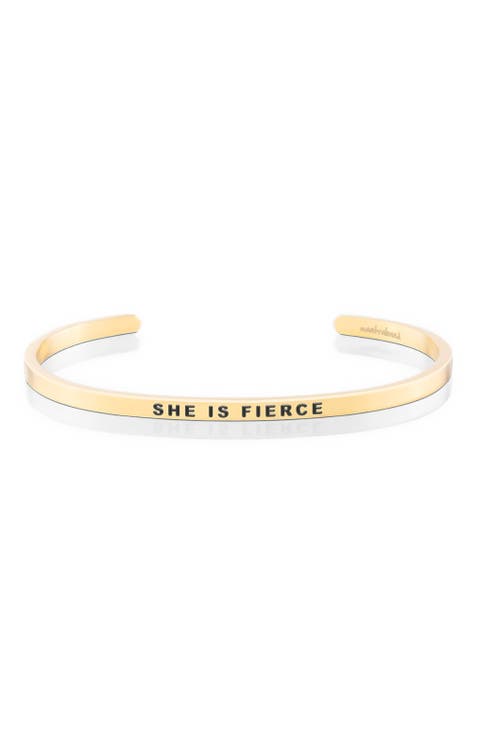 She Is Fierce bracelet