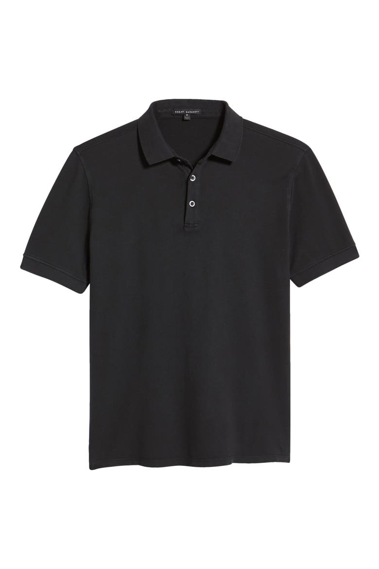 Bathhurst Short Sleeve Polo, Alternate, color, BLACK