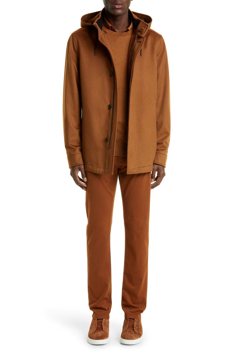 Men's Cashseta Cashmere & Silk Sweater, Alternate, color, VICUNA