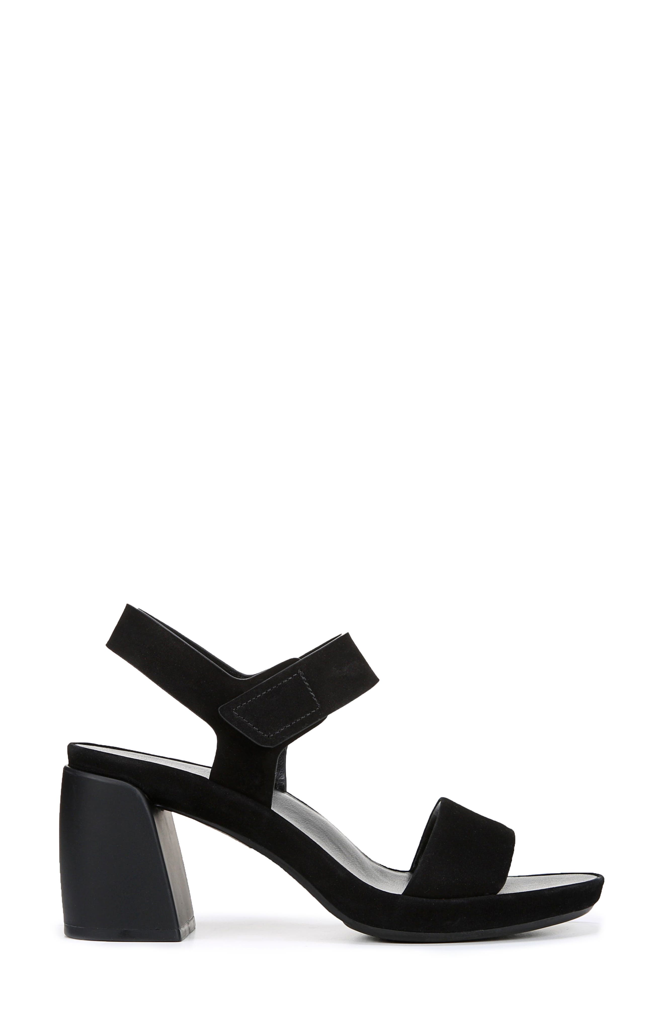 Genn Block Heel Sandal, Alternate, color, BLACK