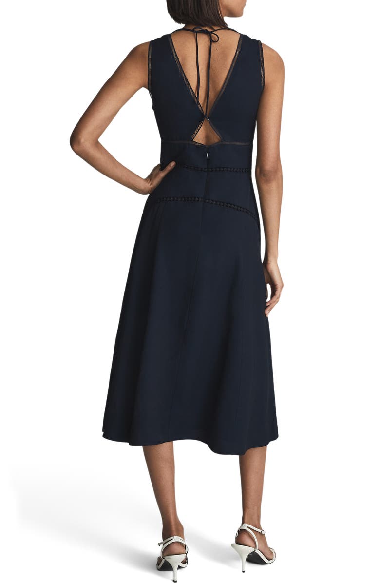 Reiss Leena Crochet Inset Dress, Alternate, color,