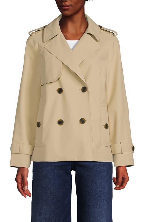 LANDS' END LANDS' END TRENCH RAIN JACKET