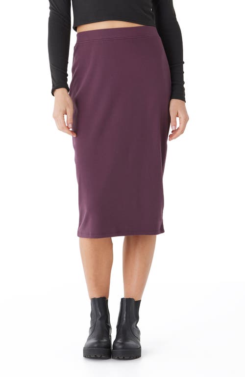 Shop Threads 4 Thought Marla Luxe Midi Skirt In Peppercorn