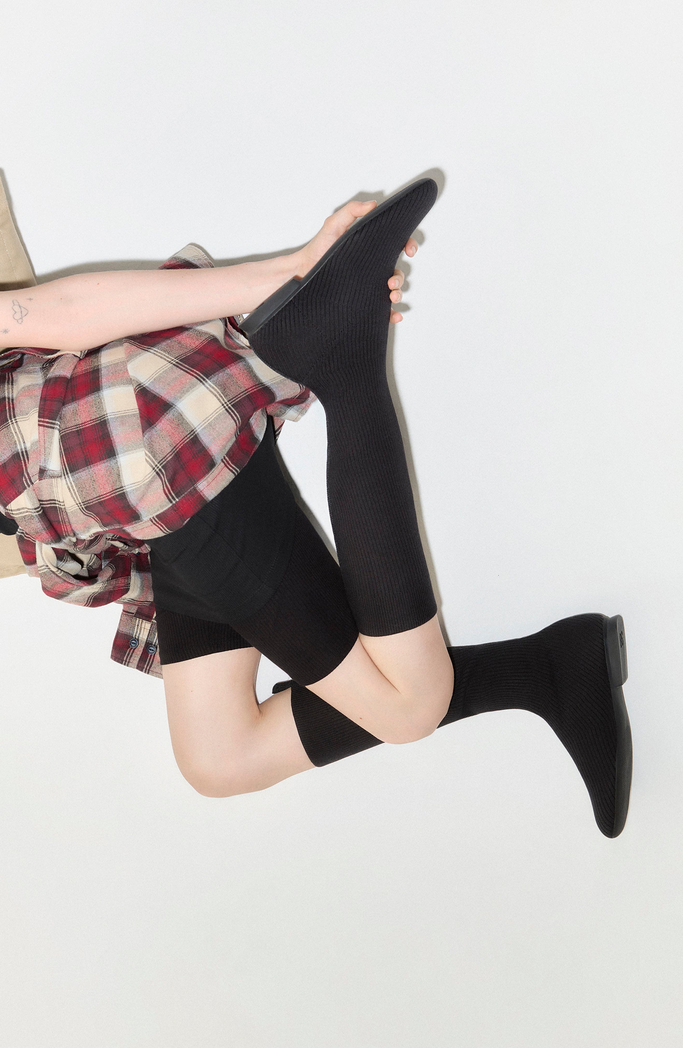 Camper Myra Tall Boot, Alternate, color, Black